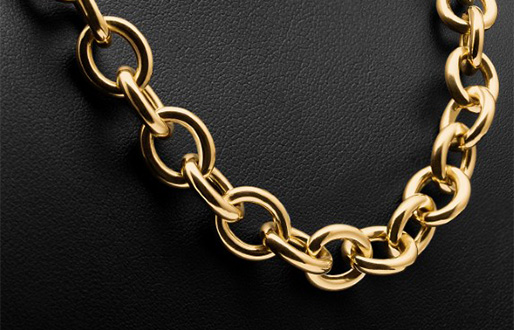 Collier in 750/- Gelbgold