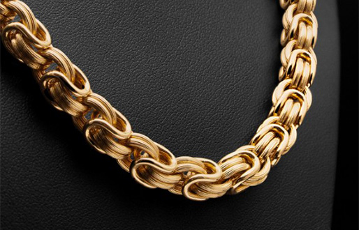 Collier in 750/- Gelbgold